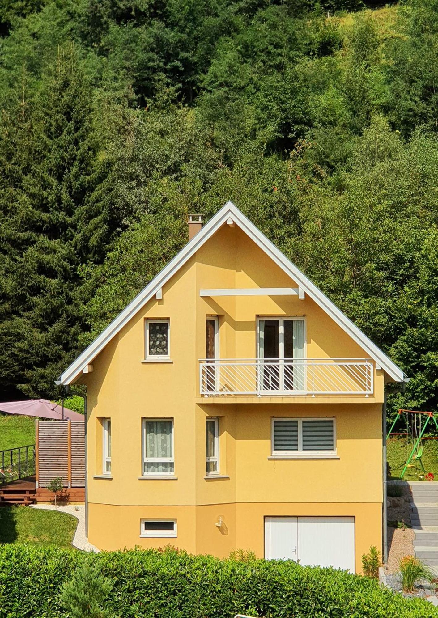Adossee A La Colline Willer-sur-Thur Extérieur photo